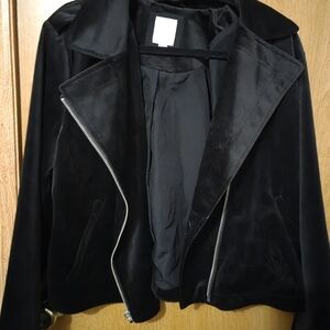 Black Velvet Women's Blazer